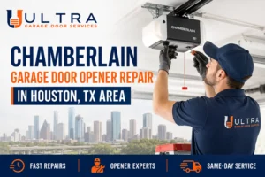 Chamberlain Garage Door Opener Repair in Houston, TX Area