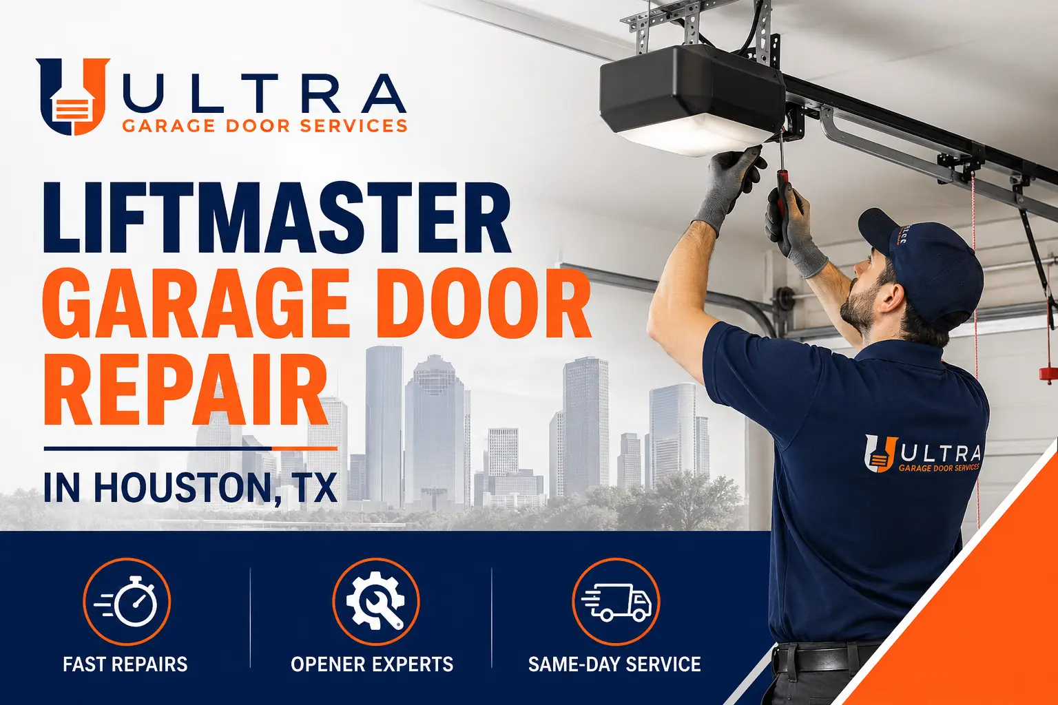 Best LiftMaster Garage Door Repair Experts in Houston, TX